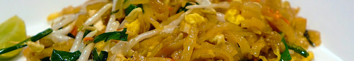 Eating Thai at Bangkok Garden Pasadena restaurant in Pasadena, MD.